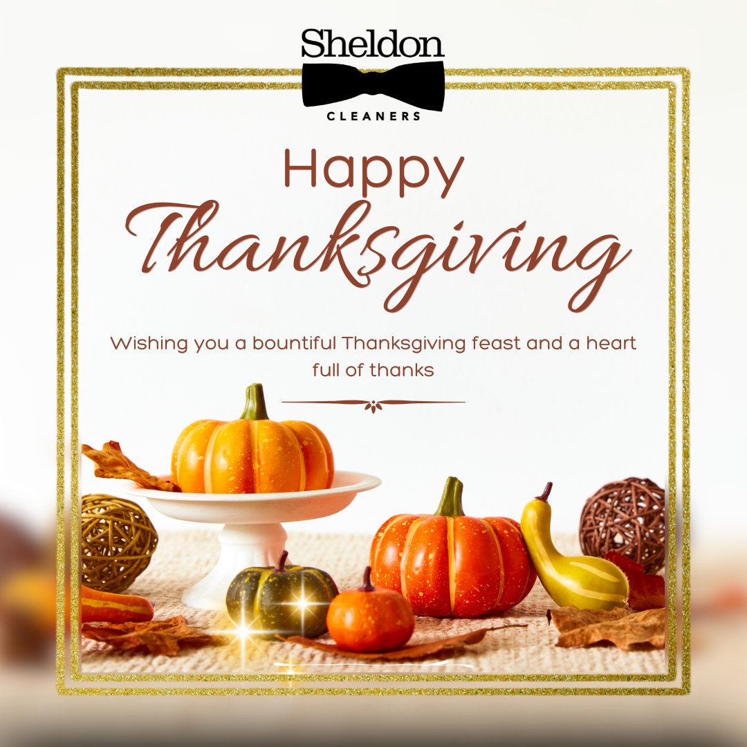 We're taking today off to enjoy time with our loved ones. 🍁 We hope you have a Happy Thanksgiving 🦃!