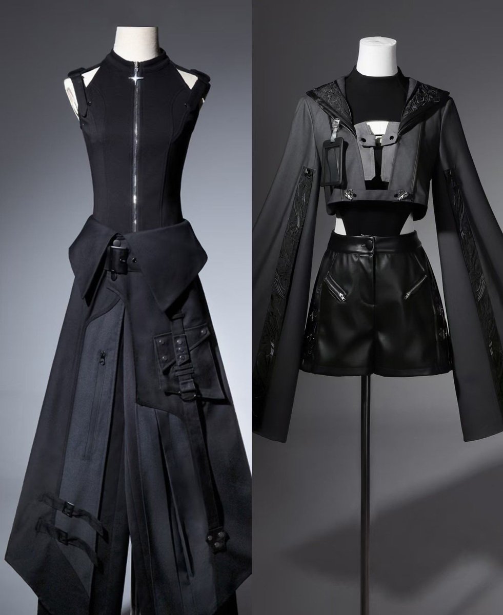 Belchic7's tweet image. 🖤サイバーモードコーデ🖤