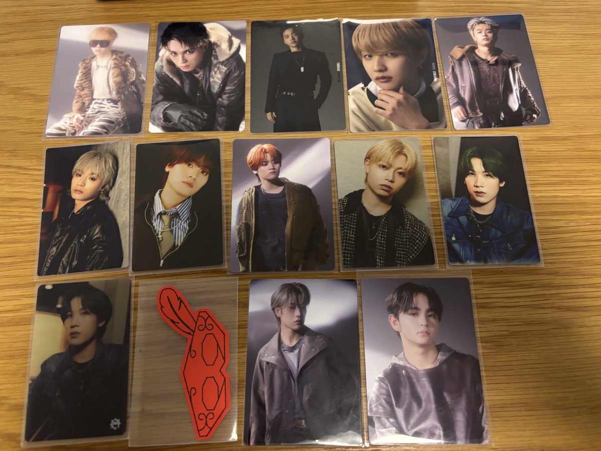 e1k1_mz08's tweet image. BE:FIRST MAZZEL BMSG 交換

譲: Aile The Shota/Novel Core/リュウヘイ/ジュノン/タクト/カイリュウ/リュウキ/ハヤト/タイキ

求:エイキ

複数異種交換◎

画像添付の上
お気軽にリプ､DMお待ちしています。

#MAZZEL交換
#BMSG交換
#BEFIRST交換
#STARGLOW交換