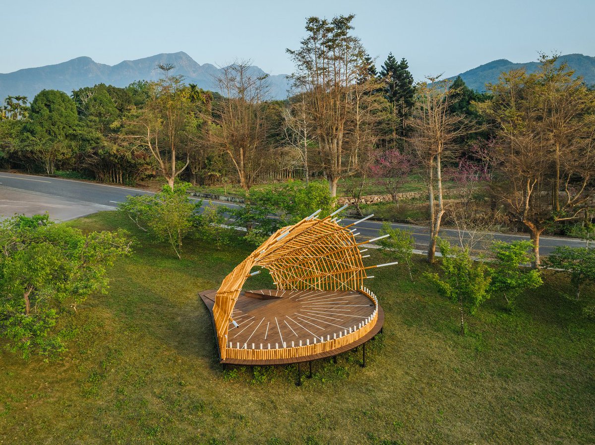 illustrarch's tweet image. Bamboo Theater by Cheng Tsung FENG Design Studio

#pavilion #architects #design #architecture #illustrarch