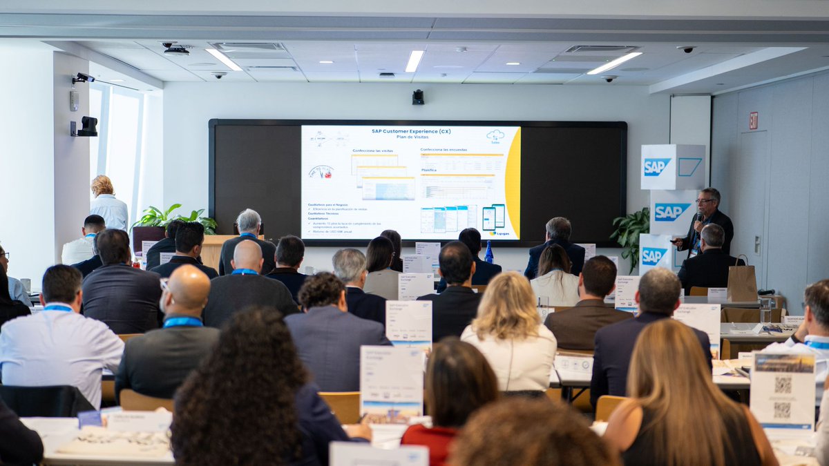 Softtek's tweet image. Being part of SAP’s Executive Exchange for CXOs – NY 2025, alongside 50+ C-Level leaders from Latin America, brought fresh perspectives to how we drive digital transformation across the region 🚀

#SAP #ERPInteligente #DigitalLeadership #InnovacionLatam