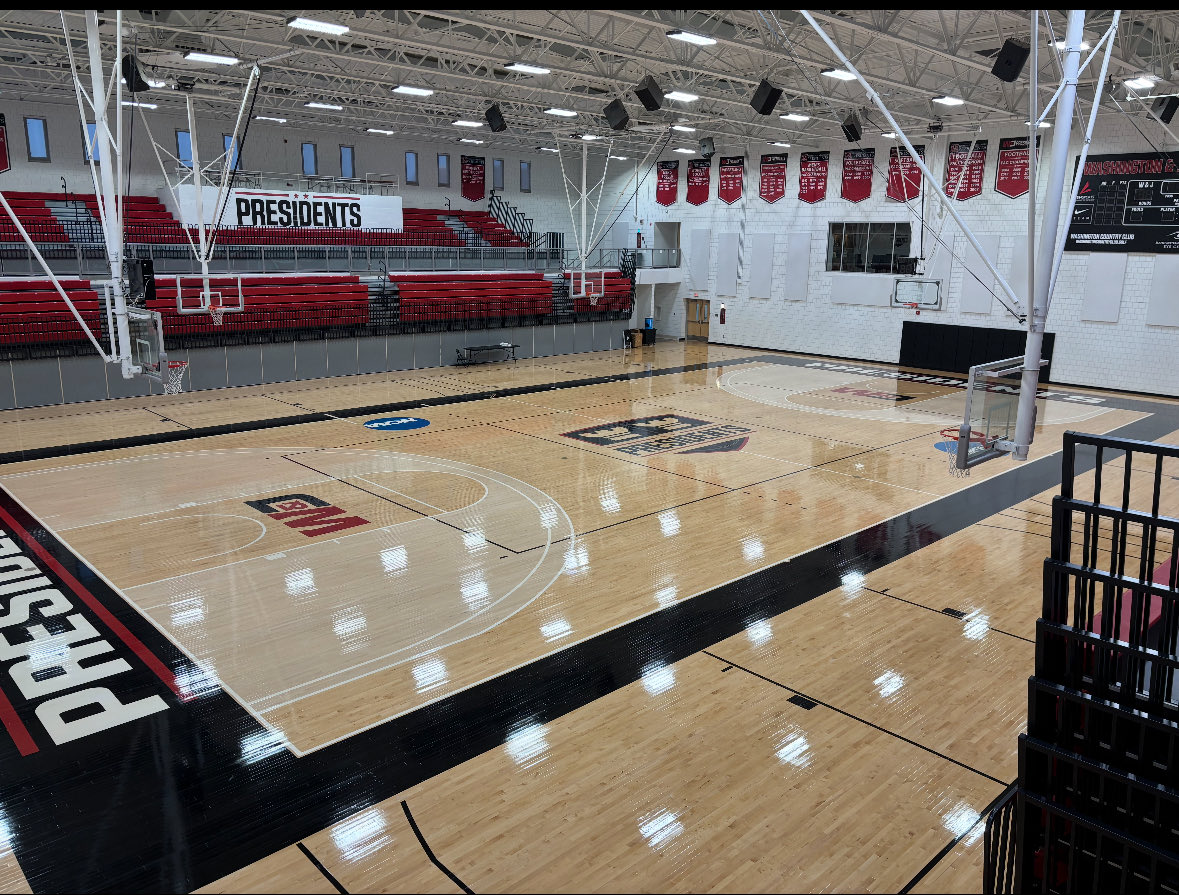 Great Visit with Coach Stew and Coach Bonnaure today at Washington &amp; Jefferson College. <a href="/wjhoops/">W&J Men's Basketball</a>