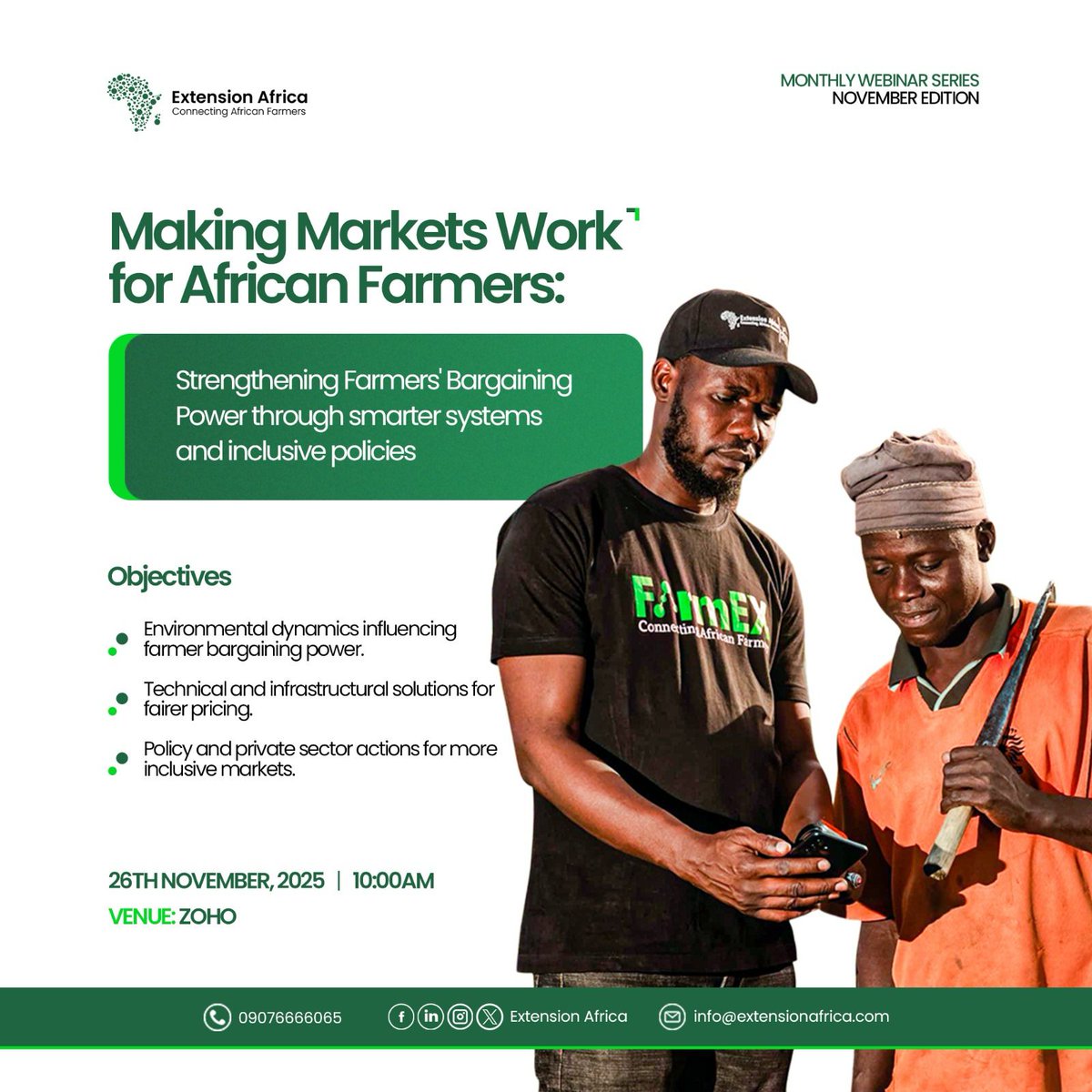 African Forum For Agricultural Advisory Services. tweet media