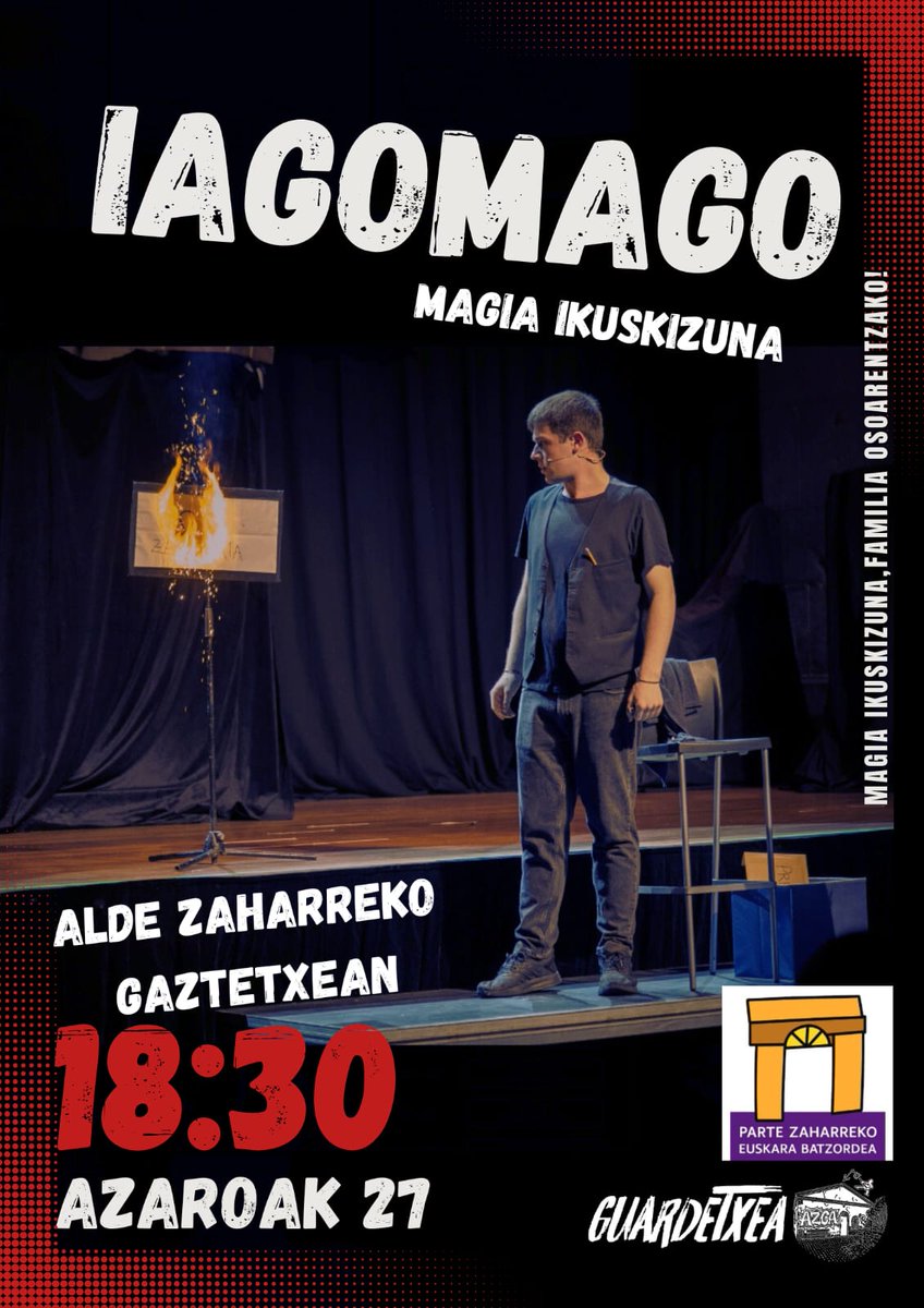 🔊 Hemen dezue aurtengo Euskararen Egunaren harira, AZGAtik auzoko elkarte eta eragile ugarirekin batera antolatu degun egitarau zabala!

Gazte antolatu,
Euskara defendatu! 🟢