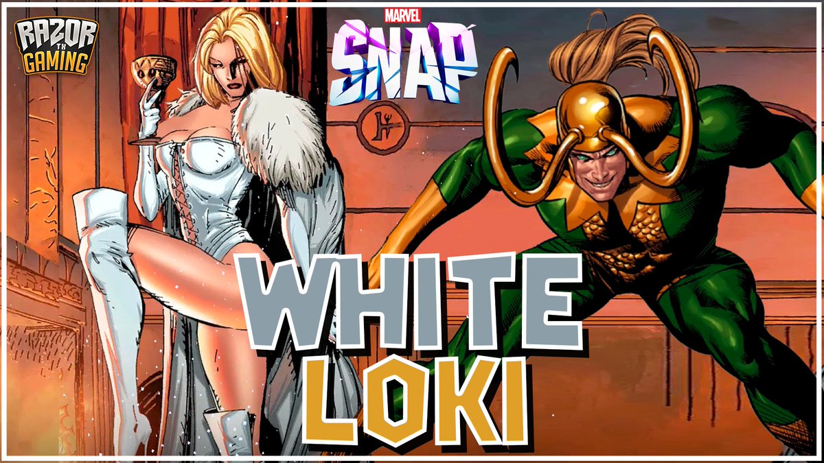 razortxgaming's tweet image. WHITE QUEEN + LOKI 👸🧙 youtu.be/jzZZ5iHAa6A #Marvel #MarvelSnap #laTabernadeRazor
