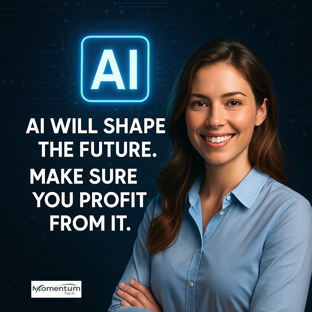 cprofit's tweet photo. AI will shape the next decade. With MomentumTech, you can profit from every step of it.

 #MomentumTech #AIRevolution #FinancialFreedom #AIBusiness https://t.co/1GguKdKGzA https://t.co/mRxi7ZvLyc
