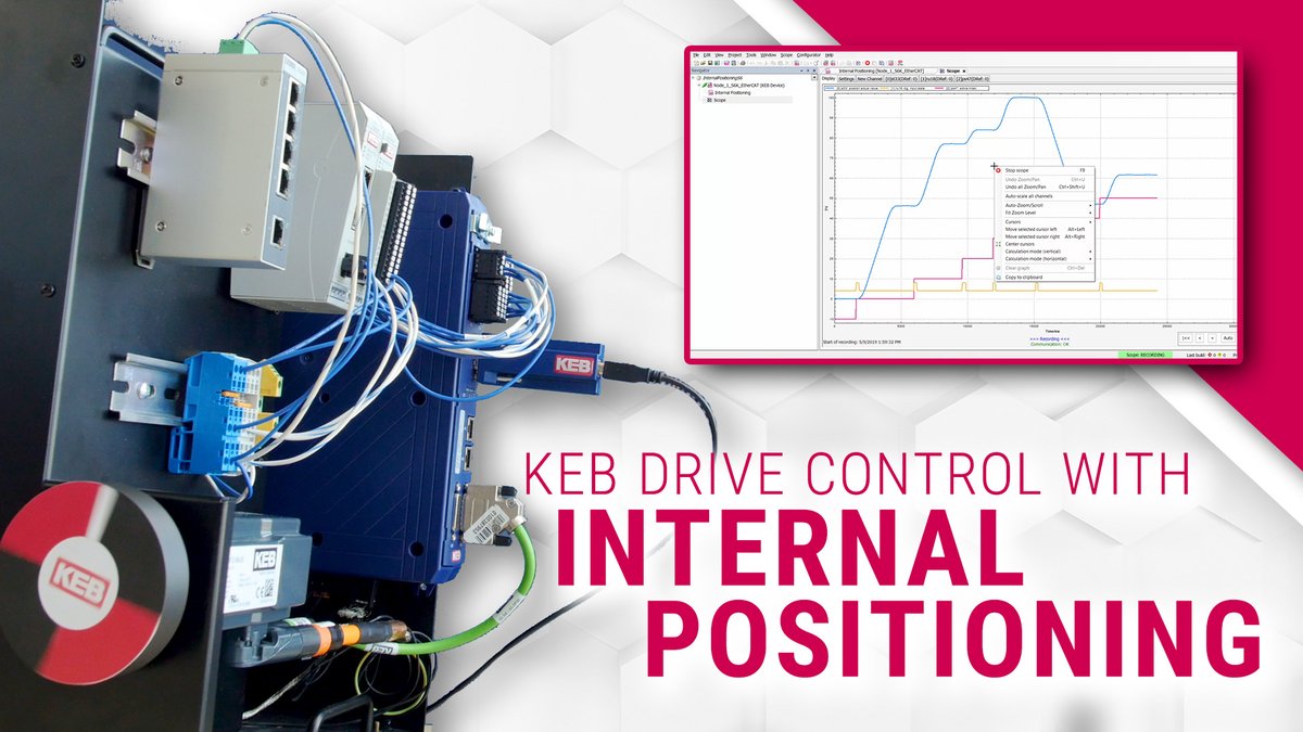 KebAmerica's tweet image. This S6 drive demo will guide you through programming index positions internally using COMBIVIS 6 software, without the need for a PLC. kebamerica.com/blog/internal-…

#MotionControl #industrialautomation #KEB_America #KEB_Automation #KEBinside #rethinkAUTOMATION #servo #servodrives