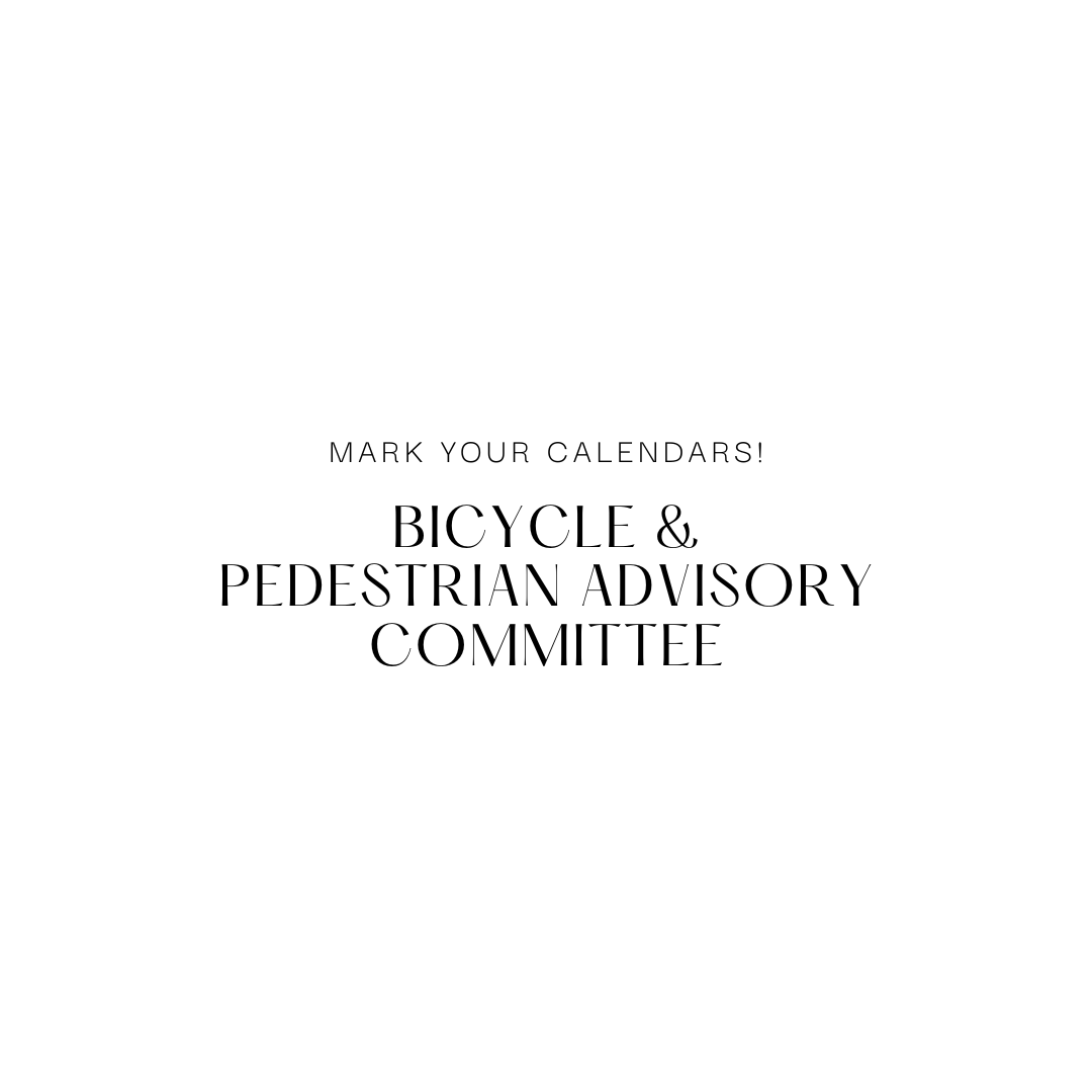 The Bicycle &amp; Pedestrian Advisory Committee meets on Monday, December 1st at 6:30pm Virtually! For the meeting link and agenda items, check out the AMATS meetings page. bit.ly/amats_BPAC