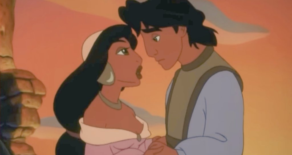 アラジンという人物に関しては…[盗賊王の伝説]鑑賞が必須だと自分は思ってて。

ドブネズミだった自分の過去と逃げずに 向き合い決着をつけ…はじめてジャス ミンと新しい世界へ踏み出す。

ここまでが彼の物語。

個人的な事言うと... ここまで観てこのキャラをやっと大好きになれたの。感謝。