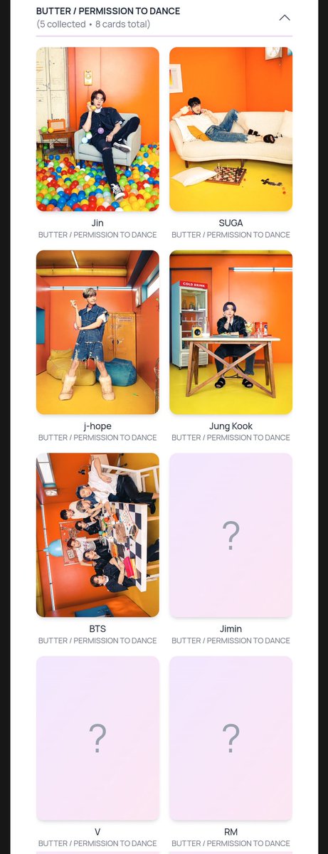 bcdtrade JUNGKOOK / BE - MOVING EDITION preference: Butter / PTD