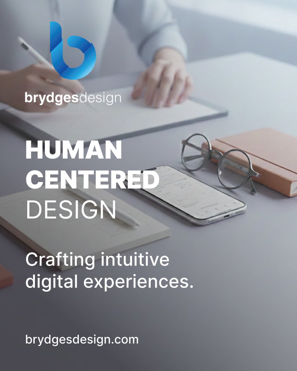 BrydgesDesign's tweet image. Human Centered Design: Crafting intuitive digital experiences.

#UserInterfaceDesign #UIDesignCompany #DesignServices #UIXDesign #GraphicDesign #WebDesign #UXDesign #MobileAppDesign #DigitalDesign #CreativeAgency #BrandIdentity #VisualDesign #InteractionDesign #UserExperience