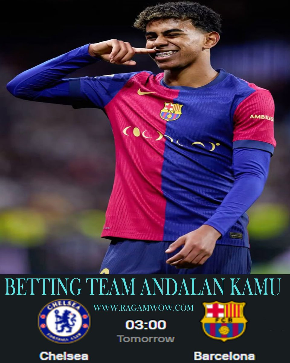 ragam4d's tweet photo. matchday , UEFA Champions League, Round 5
Chelsea vs Barcelona
Rabu, 26 November 2025
Pukul 03:00 WIB
betting Team andalan kamu di Ragam4D hadir sebagai situs resmi, dengan match terlengkap dan bayaran odds tertinggi ‼️

#ragam4d #bolahariini https://t.co/ND5me0bIrp