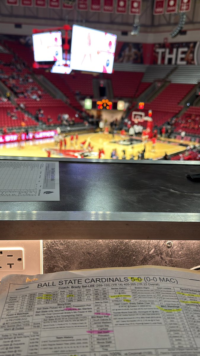 We’re less than 15 minutes away from  <a href="/BallStateWBB/">Ball State Women's Basketball</a> vs UIC on <a href="/bsusportslink/">Ball State Sports Link</a> digital radio. Zander Woods and I have the call at 6:30.