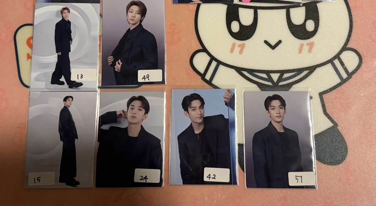 VAvGOls2XPuzptN's tweet image. SEVENTEEN WORLD TOUR NEW_ セブチイルコン トレカ インスタントフォト 交換

【譲】写真1~3枚目
【求】ミンギュ全て

郵送希望📮
会場での受渡しはご相談（東京12/11.12日、福岡 12/21日）

お気軽にお声掛けください☺︎