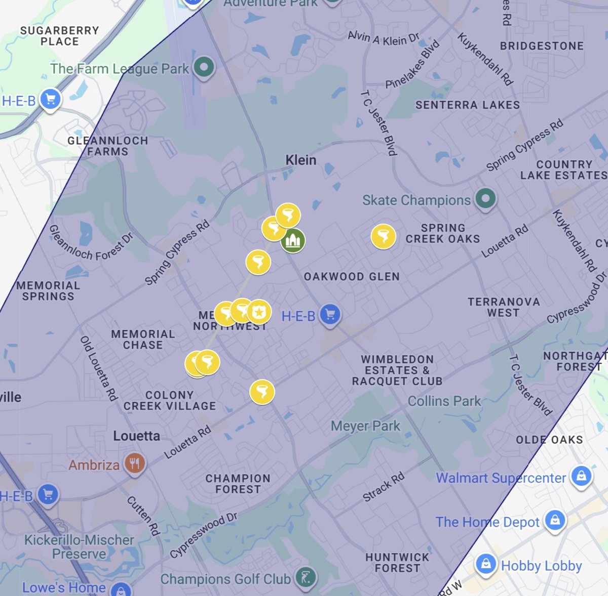 SourceServe's tweet image. We have published a map of damage reports below. Authorities said early reports indicate that over 100 homes have been damaged. servesource.org/disasters/sout…