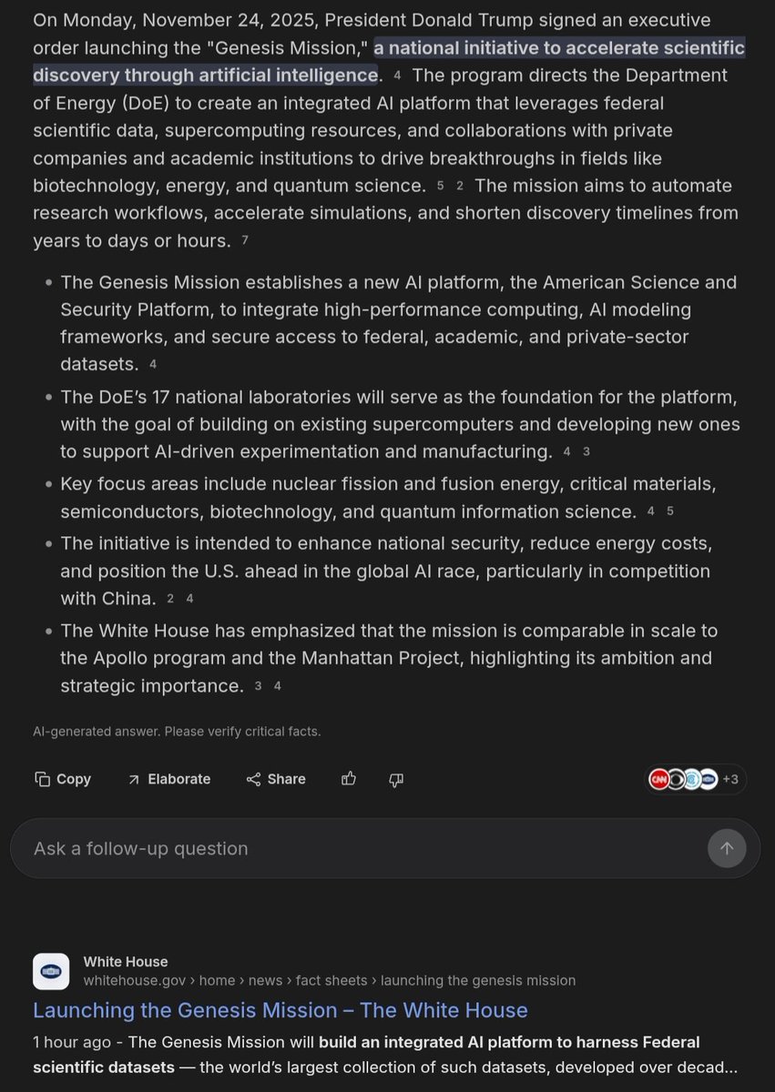 "Genesis Mission" search.brave.com/search?q=%22Ge…