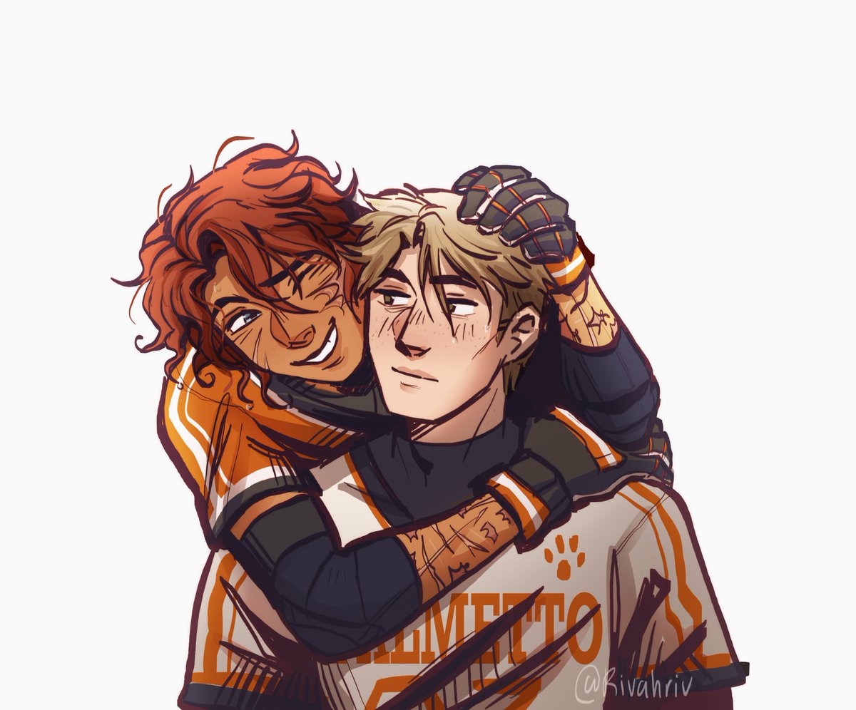 rivahriv's tweet image. I MISS THEM SO BADDDDD … andreil after a big win… 

#aftgfanart #andreil