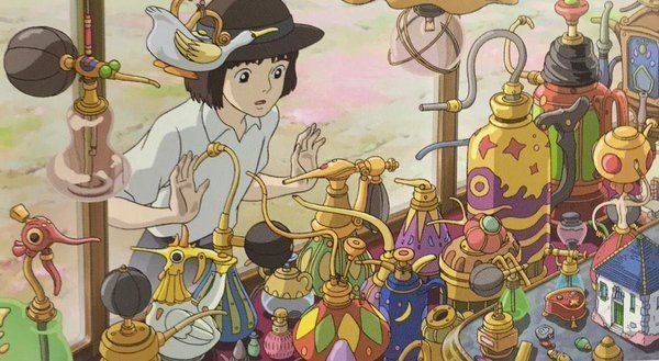 thegoldenaged's tweet photo. "The Day I Bought a Star" is a side story from Howl's Moving Castle. 
Ninya and Nona were witches and are related to Howl in the later wastelands ❤️ https://t.co/cdOw0iQZJf