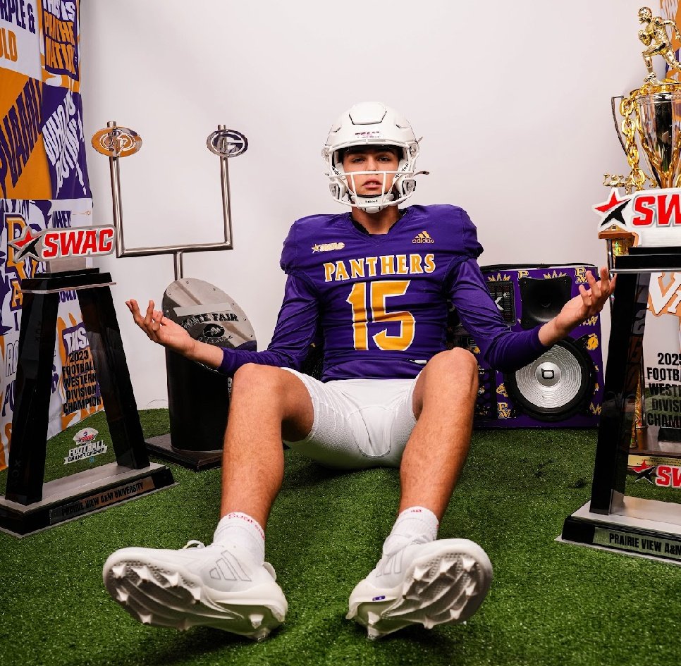 gotmix's tweet photo. PVAMU QB Commit Mack Cooper (CA) recaps his Official Visit @pvamufb_ @coachjack212 @PVAMU @pvnationfans @coachb2thomas @LBWilsonFootbal 
@HBCUSports @HBCUSports1 @mack_coop @562sports @JMcDadeDPP @specamps @EJHollandOn3 click link below
https://t.co/dThkApMC16 https://t.co/r6X7obdfUY