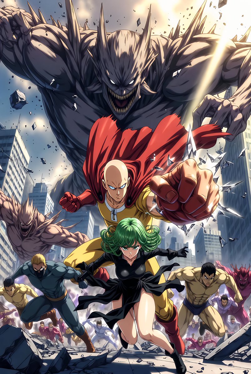 Captain Mizuki from One Punch Man needs some justice in visual