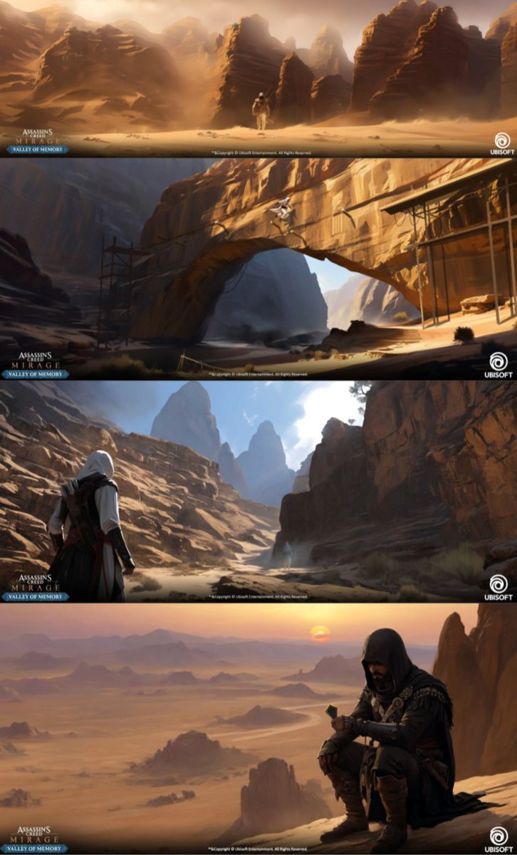 ac_daily_news's tweet image. Art director/ Illustrator/ Concept artist Florian Salomez shared some Key arts for AC Mirage: Valley of Memory on ArtStation. 🕌

artstation.com/artwork/wrVGLO

#AssassinsCreedMirage
#ValleyOfMemory