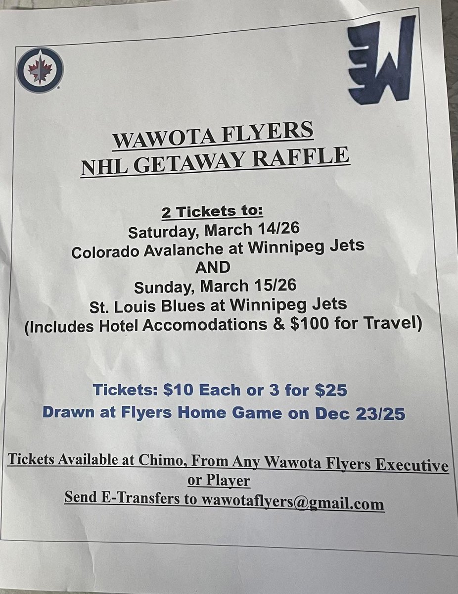 Get your tickets for this great NHL weekend!!