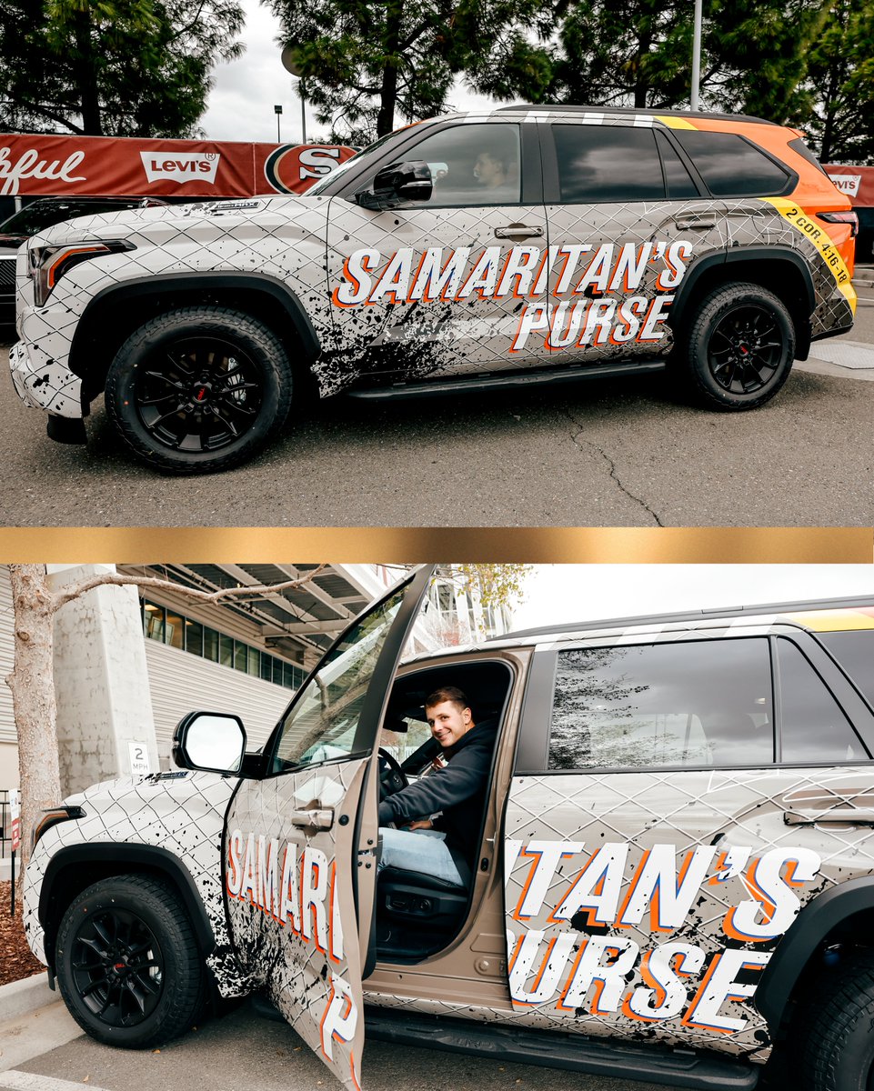 Brock rolled in rocking his cause on his car. My Cause My Car 🚗

<a href="/Toyota/">Toyota USA</a> | #FTTB