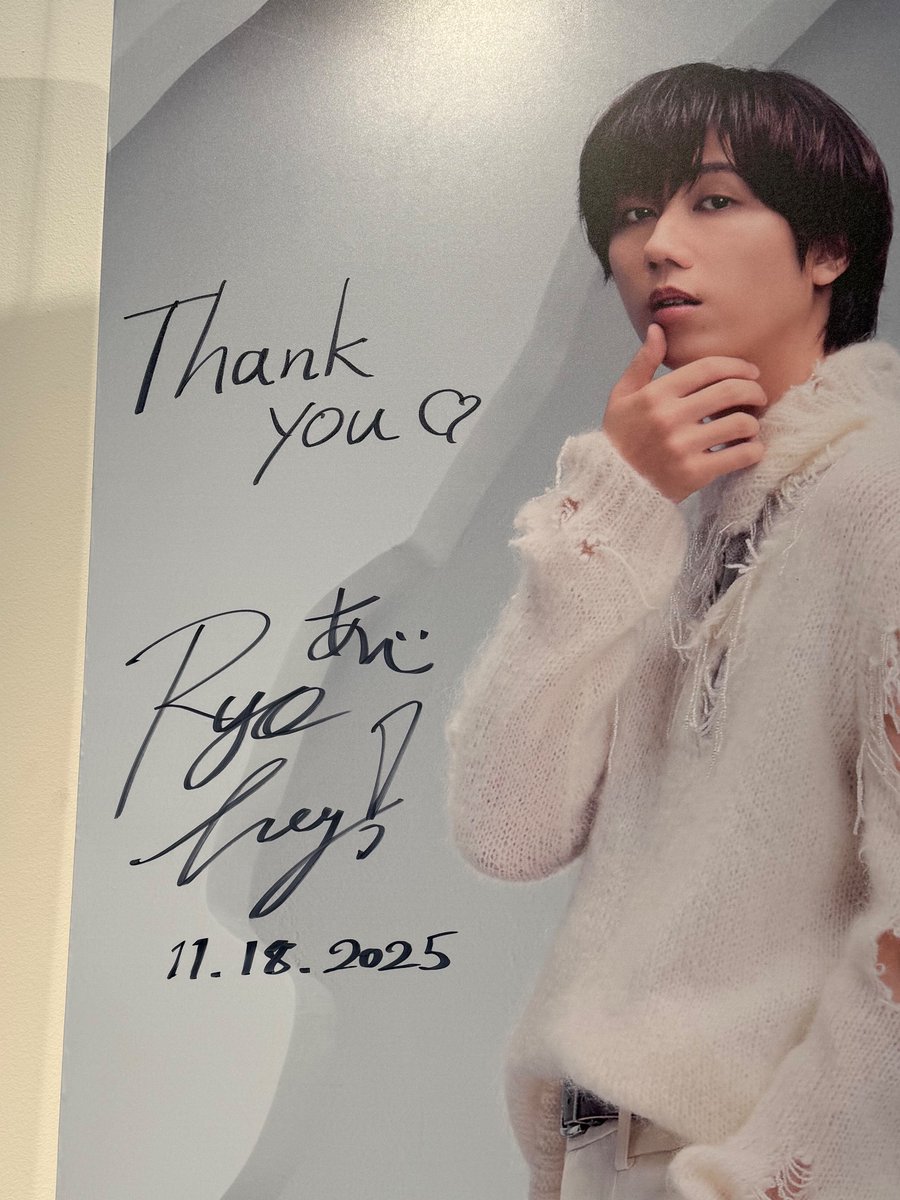 だてあべサインフォーカス #SnowMan1stPOPUP_BANGKOK #阿部亮平 #宮舘涼太