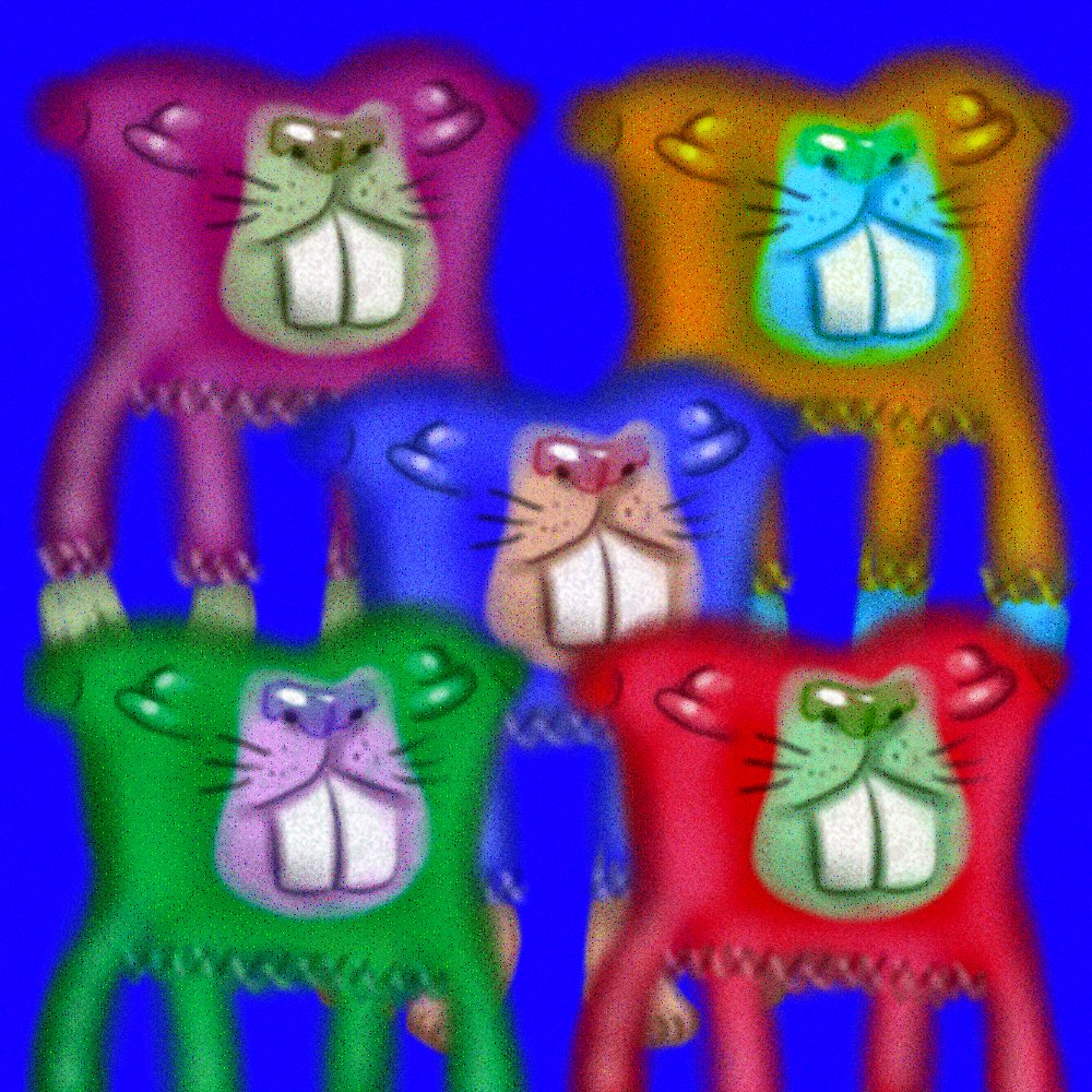 splitheadart's tweet image. Theme of the week: Pop art