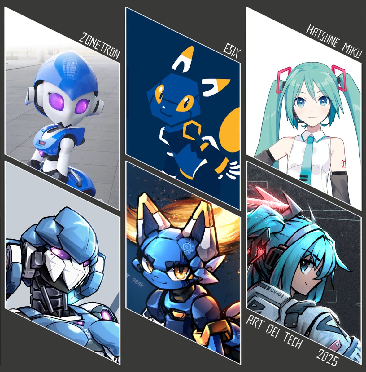 Welp, here's my latest badass fanart collage 😼 #furryartist