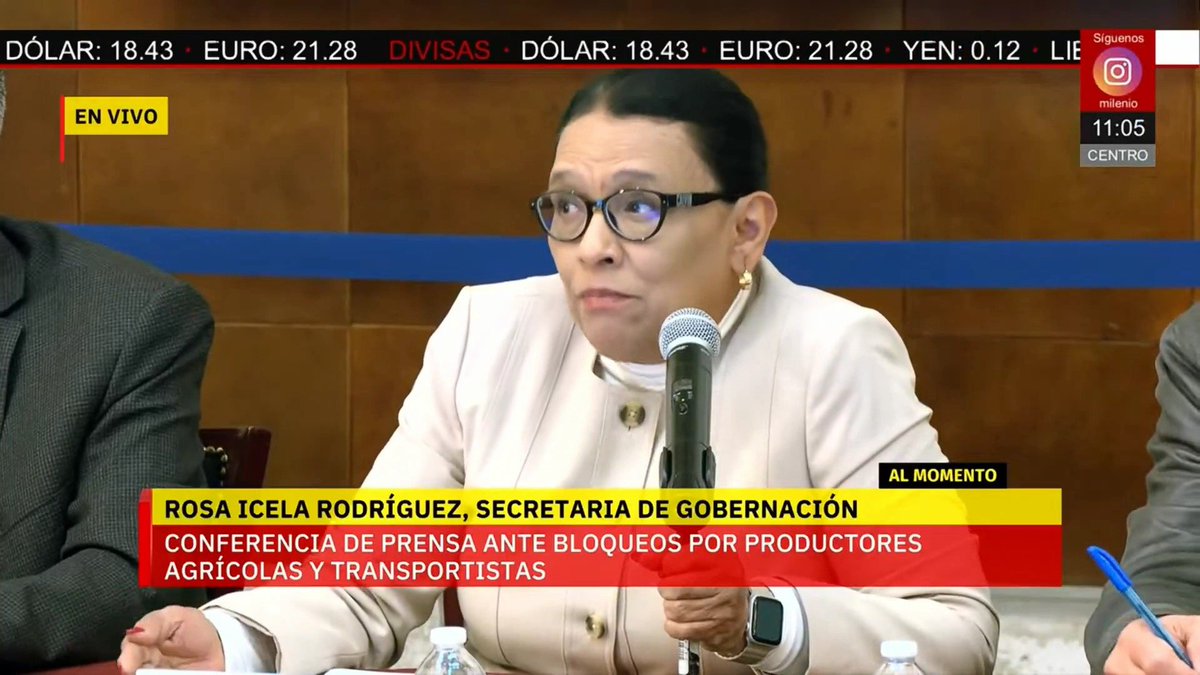 qtf's tweet image. La Segob “advierte” a los líderes campesinos que ya tienen carpetas por bloquear carreteras.
En un país donde la protesta es un derecho constitucional, estas amenazas parecen otra cosa: intimidación desde el poder.
El gobierno no escucha; amedrenta.