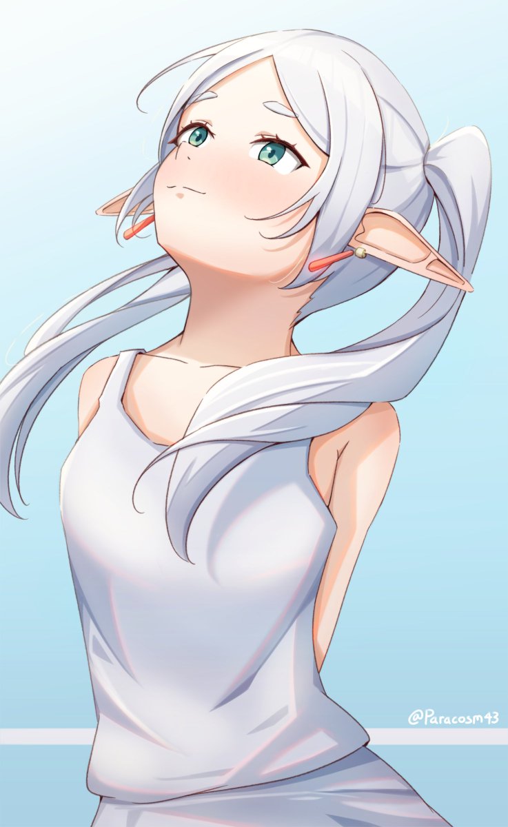 Here's my attempt. Can confirm, it's pretty hard! >.<

#frieren #frierenfanart #フリーレン