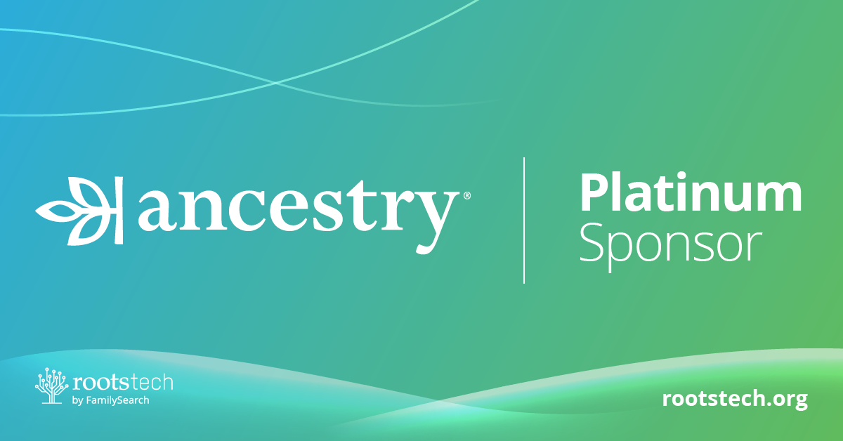 RootsTechConf's tweet image. Ancestry is back as a Platinum Sponsor at RootsTech 2026! Their support helps make the gathering of our community—both in Salt Lake City, Utah, and virtually worldwide—a highlight each year.

Join Ancestry’s Corporate Genealogist, Crista Cowan, on December 2 for a social…