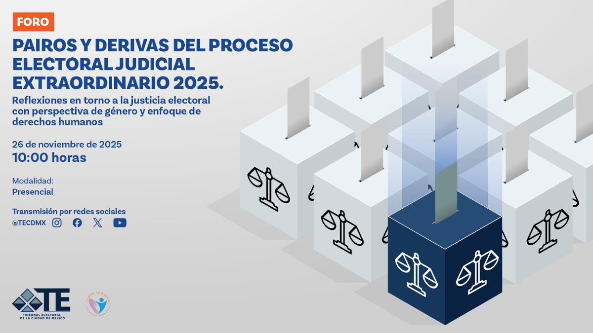 Tribunal Electoral de la Ciudad México tweet media