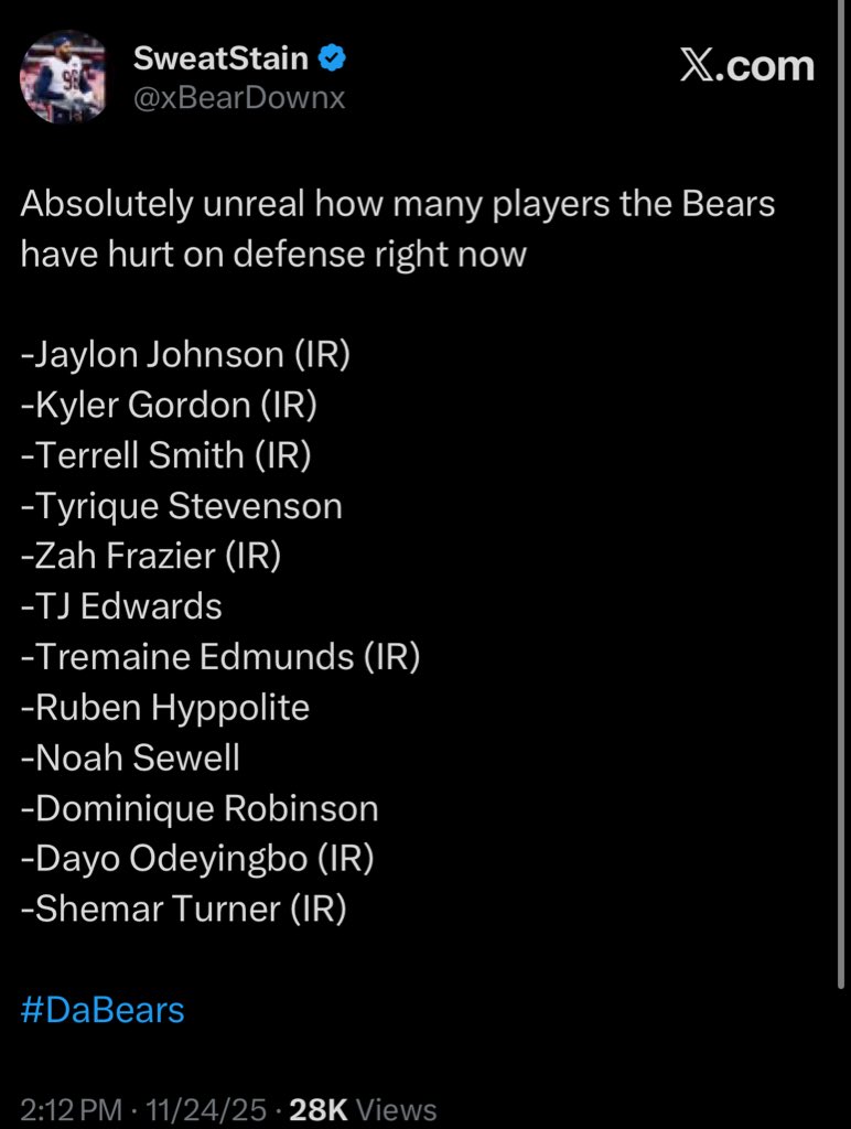 That_Hurts's tweet image. If Kevin Patullo can’t figure it out Friday AT HOME against a Bears defense participating in a November subathon…..then it’s gotta be a guaranteed firing right?