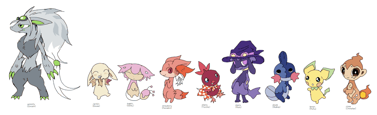 4444nyan's tweet image. Cast looks a little different #testruncomic #osc