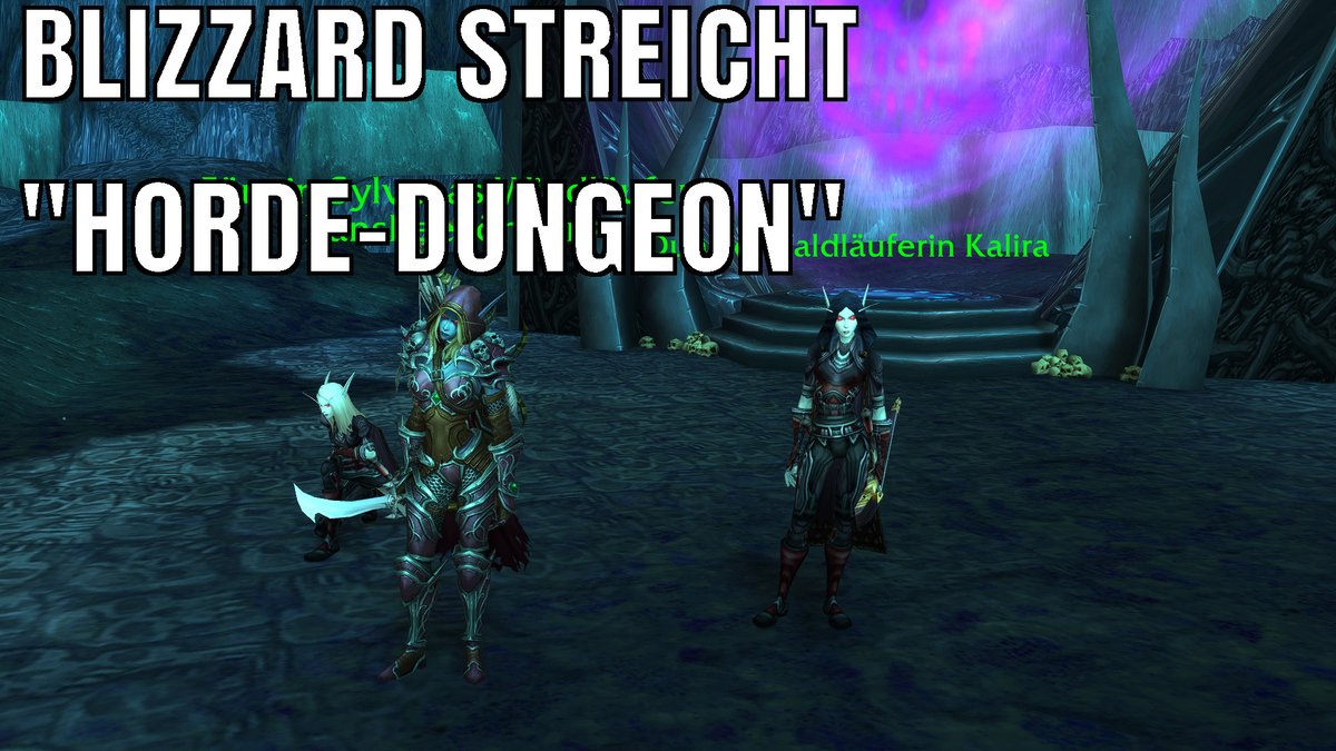 Ein neuer Dungeon verliert seine Hordenversion - inklusive Sylvanas.
youtube.com/watch?v=IIbYKw…