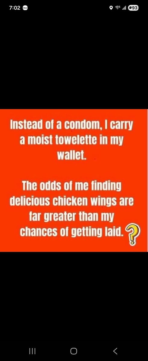 I do love chicken wings..