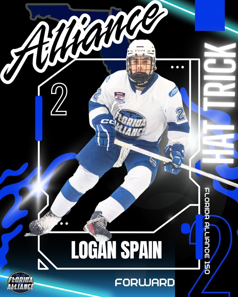 Congratulations to #2 F Logan Spain for picking up his first Hatty of the season against the Souix Falls Power!