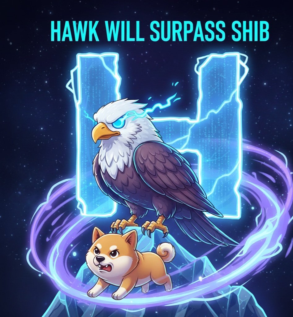 🦅🦅 $HAWK 深知：真正的痛苦不是错过利润，而是错失潜力，告别"本可以"的循环。

🚀🚀我们用去中心化技术和智能合约锁定真实收益——不空谈幻想，只提供可行的机遇。

🚨🚨让每次低谷都成为你的起点。此刻，就是你的时刻。
#Hawk #SHIB杀手