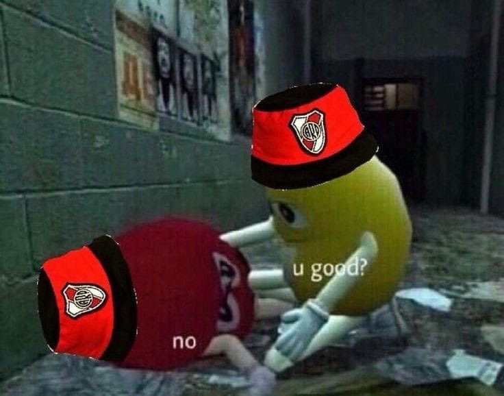 por dios River sos una montaña rusa de emociones