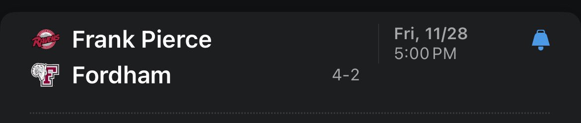 ESPN abbreviating Franklin Pierce to “Frank” Pierce. Did not know they were chill like that