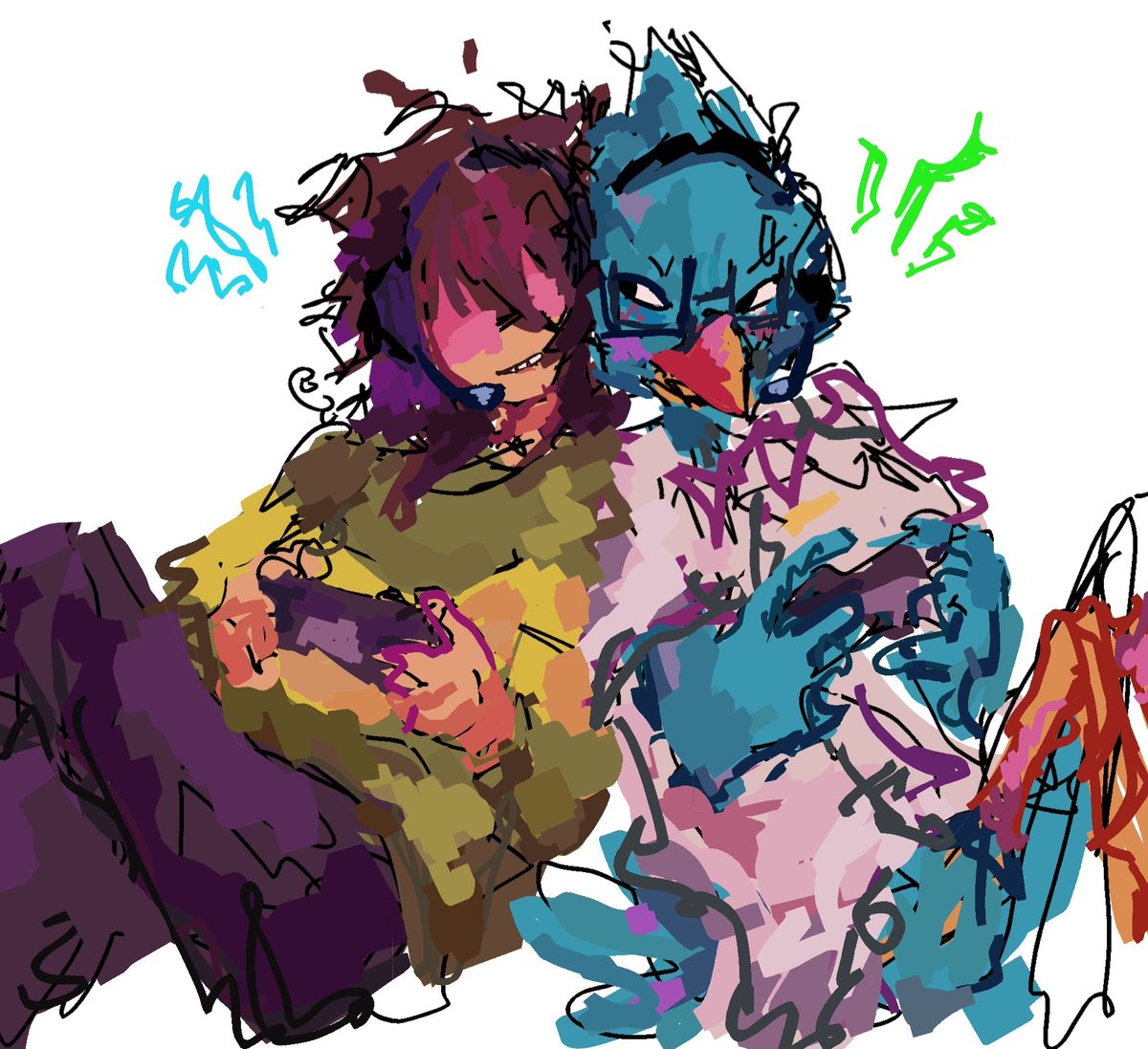 rinarulezz's tweet image. Go my slop