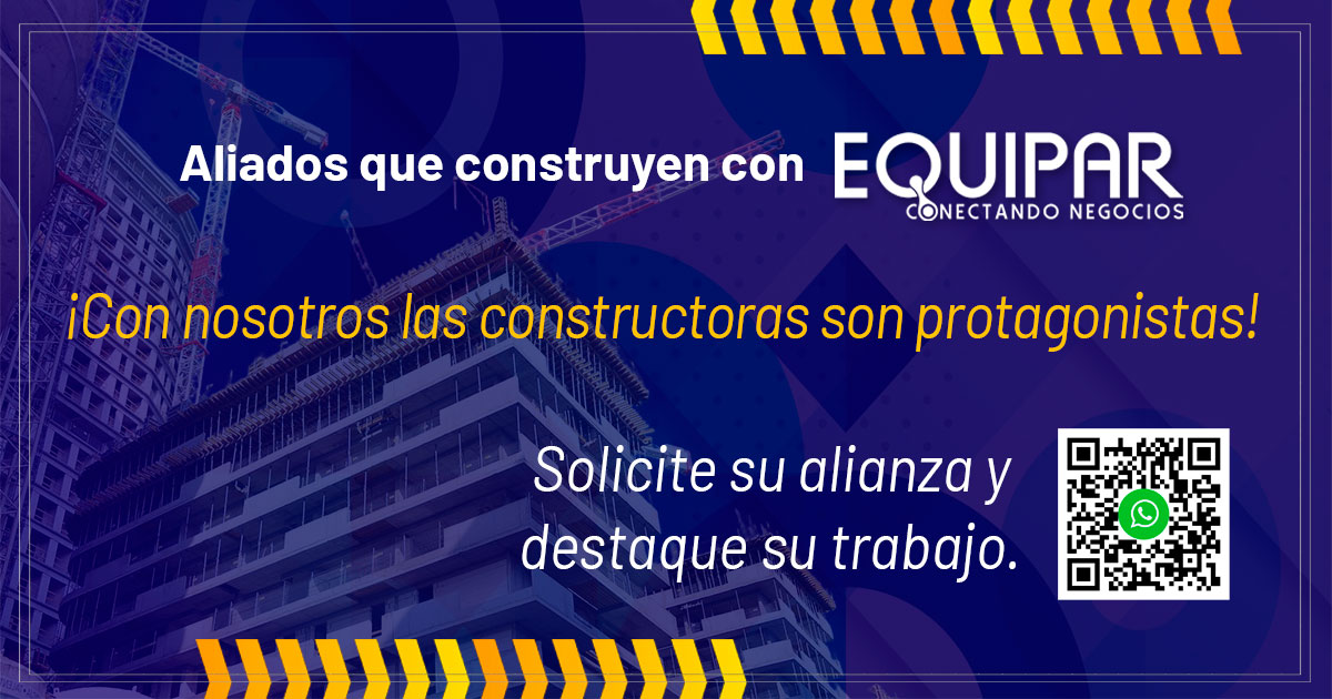 RevistaEQUIPAR's tweet image. En EQUIPAR, las constructoras son protagonistas.
Solicite su alianza y destaque su trabajo.
#RevistaEQUIPAR #constructoras #Aliados #protagonistas