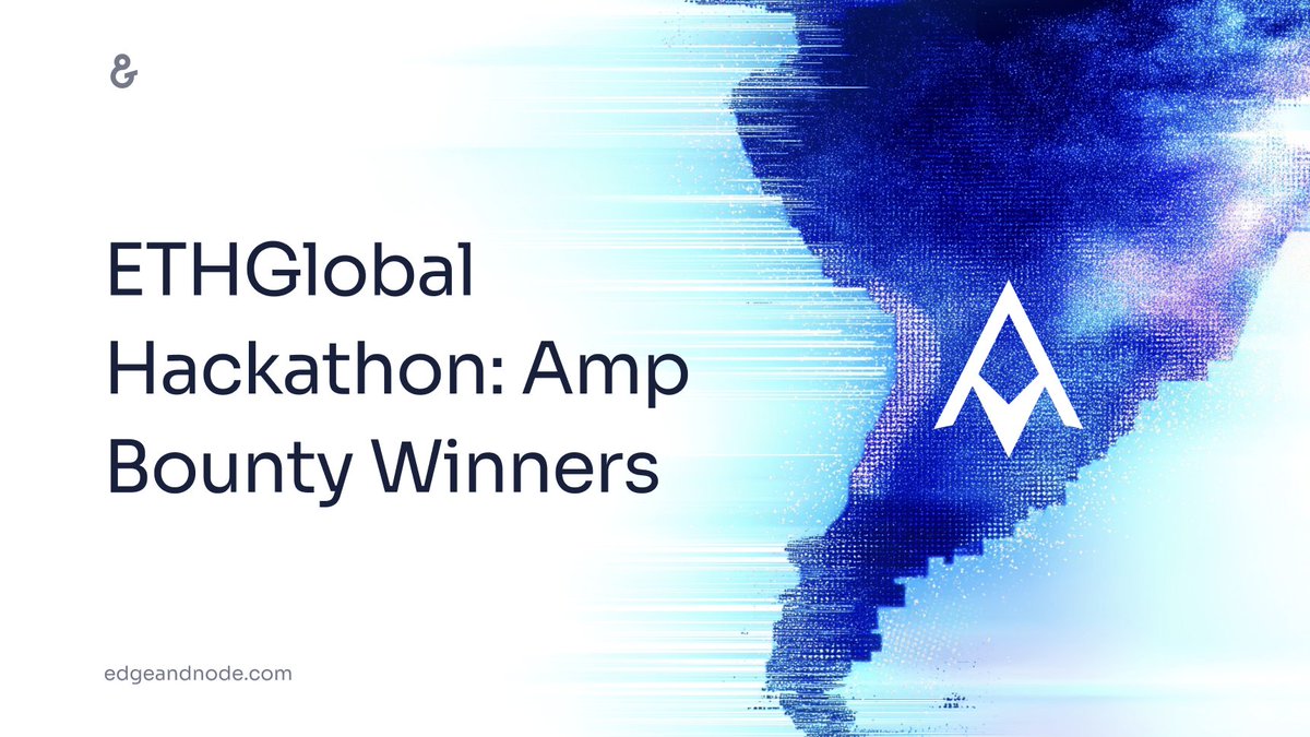 edgeandnode's tweet image. 🇦🇷 Hackers at @ETHGlobal Buenos Aires were the first to use Amp, the blockchain native database designed for building, publishing, and remixing smart contract datasets instantly.

Amp turns onchain activity into structured, real-time datasets that developers can query with…