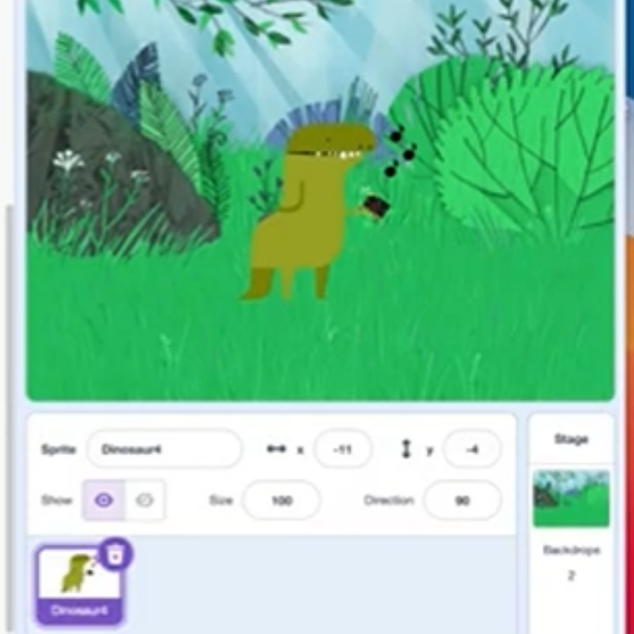 BootUpPD's tweet image. Thanks to micro:bit and a bit of code magic, this dino doesn’t just roar, it dances! Get into #CodeMusic at bootuppd.org/codemusic today and see what you and your students can create!
#BootUpPD