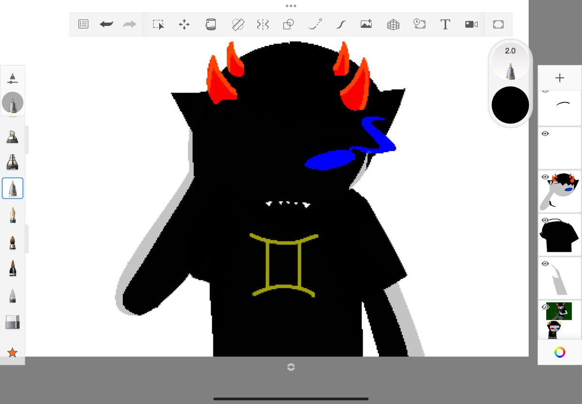 SheepDepr_ved's tweet image. do you thiink even the wor2t per2on can change…? #homestuck