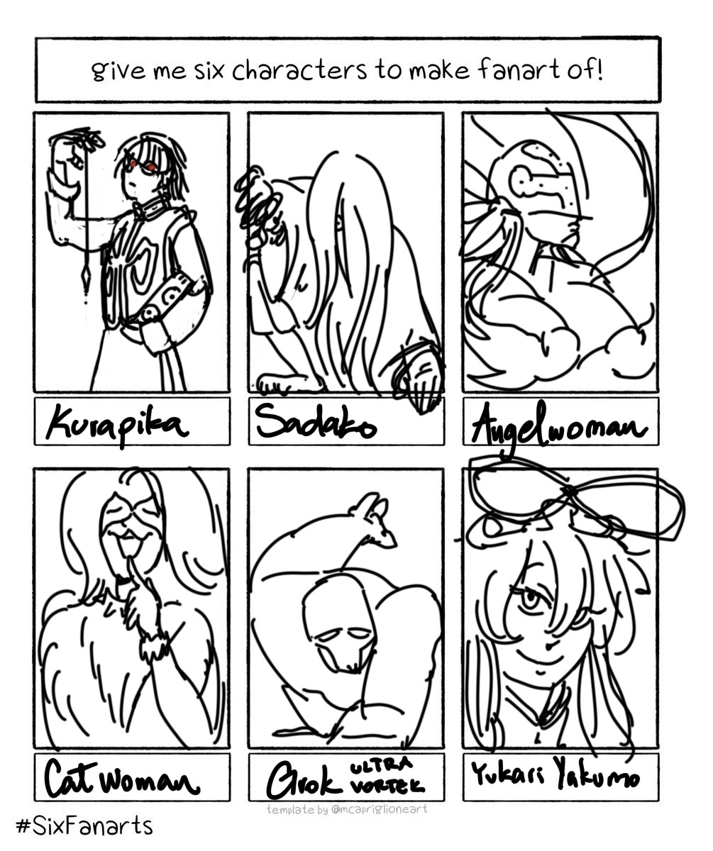 metraswamp's tweet image. Sketches done!! Now I&apos;ll procrastinate