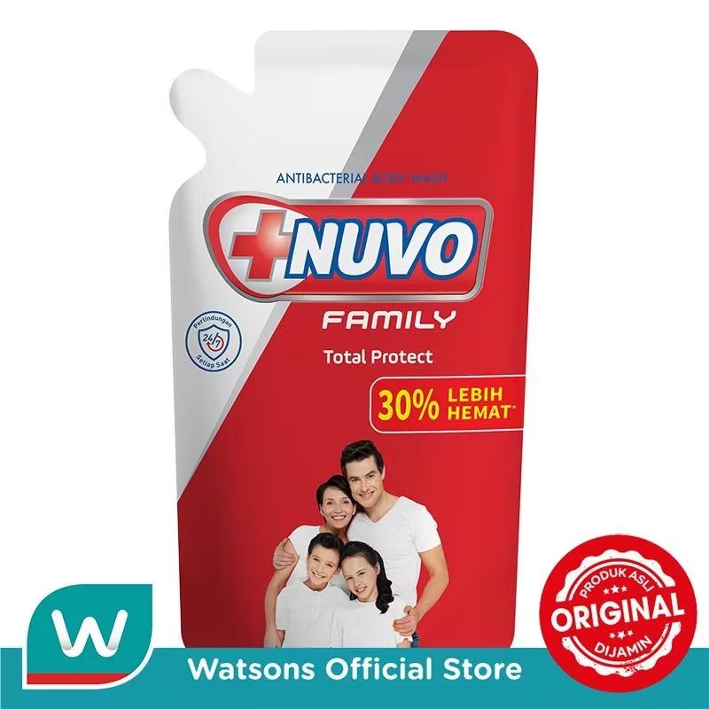 Nuvo Family Sabun Mandi Cair Merah Pouch 800ml dengan harga Rp26.500. Dapatkan di Shopee sekarang! s.shopee.co.id/8KhxLfmqmV?sha…