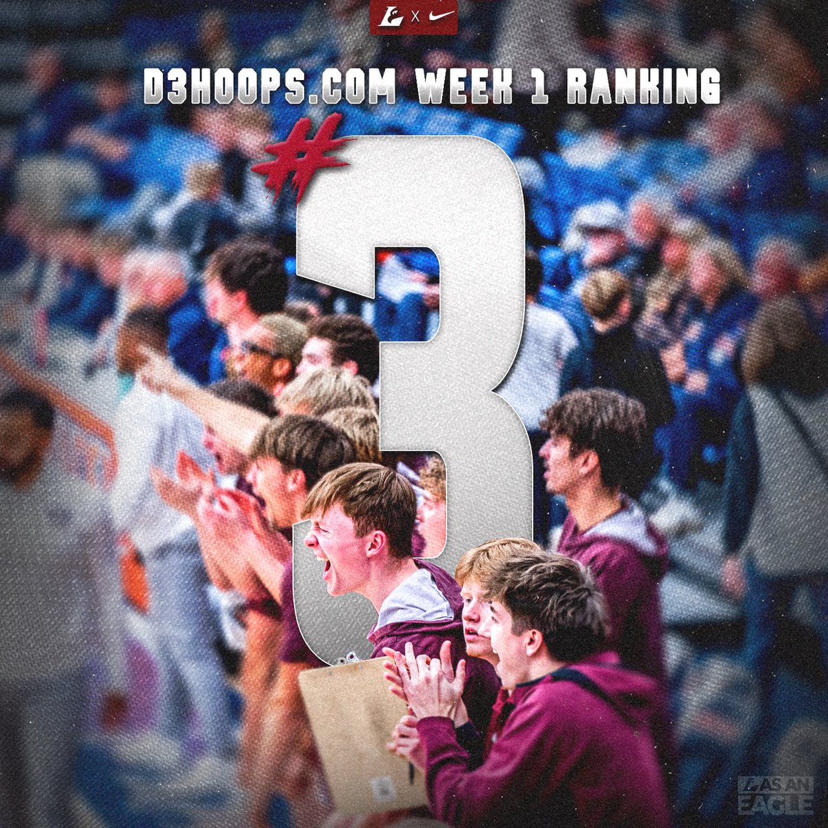 Eagles up to #3‼️

#ALLIN 🦅🏀